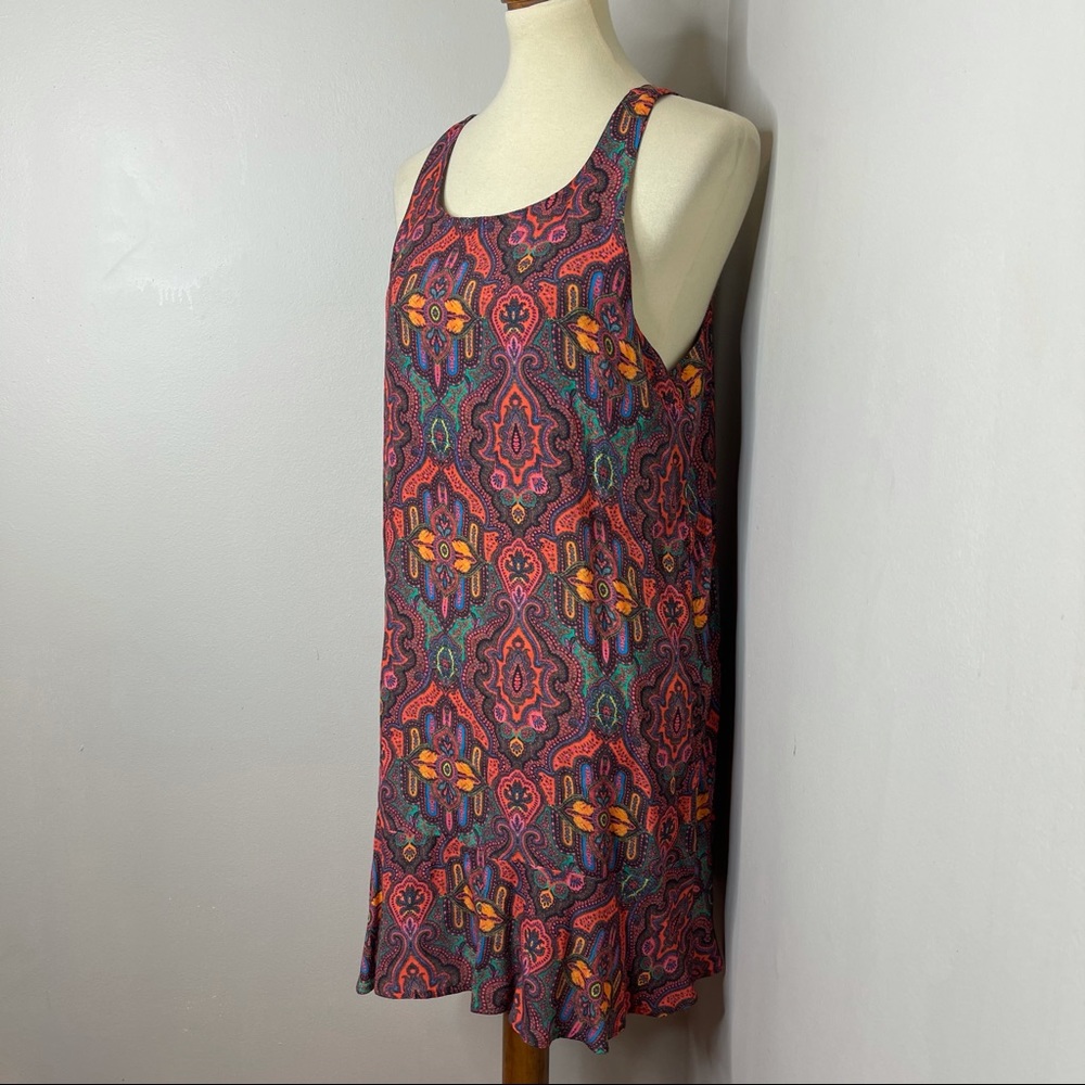 Sam & Lavi Mini Paisley Dress Large